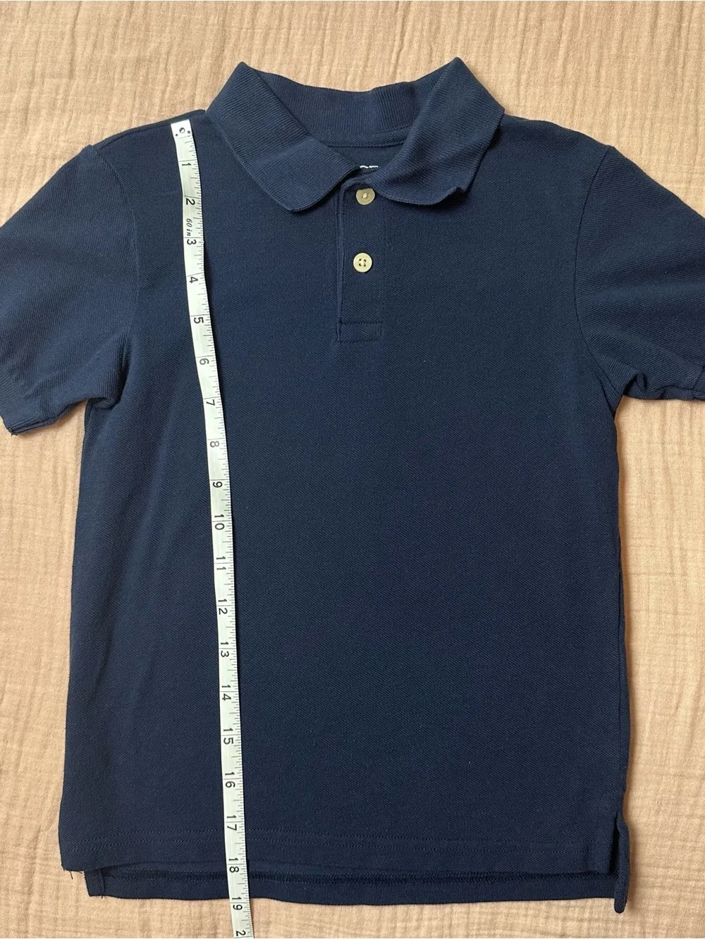 The Children’s Place Boys Navy Uniform Polo Shirts 3 Pack Size S(5/6)